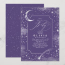 Search for starry night baby shower invitations Crescent moon