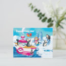 Search for penguin cartoon postcards Antarctica
