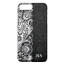 Search for black and white floral iphone cases Flower