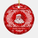 Search for hanging christmas tree decorations Red