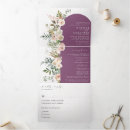 Search for purple fall wedding invitations All in one
