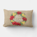 Search for burlap christmas cushions Watercolor
