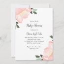 Search for blush pink baby girl shower invitations Watercolor
