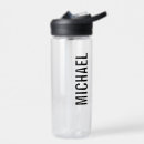 Search for simple modern water bottles Initial