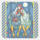 Search for rooster lover stickers Hen