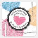 Search for yarn labels Handmade with love