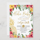 Search for hawaiian invitations Floral