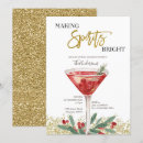 Search for cheer seasonal invitations Holiday cocktail party