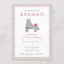 Search for skating rink birthday invitations Girls