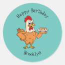 Search for cartoon hen stickers Bird