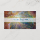 Search for nebula business cards Cosmic