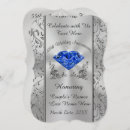 Search for 65th wedding anniversary invitations Sapphire