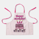 Search for kids birthday party aprons Girl