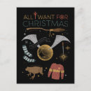 Search for snitches postcards Hogwarts