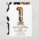 Search for giraffe print invitations Zebra