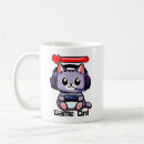 Search for gamer cat mugs Cute
