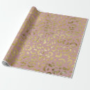 Search for gold leopard wrapping paper Pink