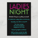 Search for girls night out bridal shower invitations Pink
