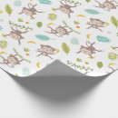 Search for monkeys wrapping paper Jungle animals
