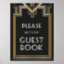Search for gatsby wedding signs Gold