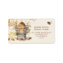 Search for bee hive return address labels Bees