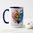 Search for valentine rainbow mugs Romance