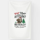 Search for funny christmas banners Dog