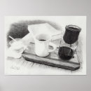 Search for pencil drawing posters Black and white