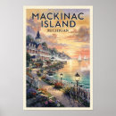 Search for mackinac island posters Lake huron
