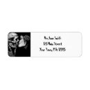 Search for gothic return address labels Skull