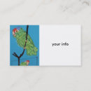 Search for exotic bird business cards Birds