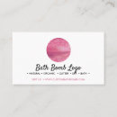 Search for bath bomb business cards Handmade