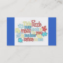 Search for autism business cards Awareness