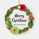 Search for folk christmas tree decorations Floral