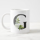 Search for the letter g mugs Black