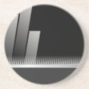 Search for steel metal coasters Black