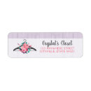 Search for boutique return address labels Floral