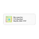 Search for art party return address labels Blue
