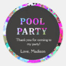 Search for any age birthday party stickers Trendy