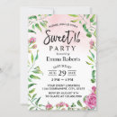 Search for watercolor sweet 16 invitations Garden