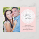 Search for lace save the dates Pink
