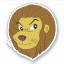 Search for lion head cartoon For kids