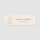 Search for floral name tags Modern