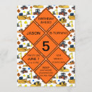 Search for road sign invitations For kids