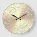 Search for gold bling clocks Elegant