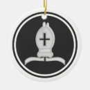 Search for chess christmas tree decorations Bishop