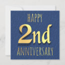 Search for 2 year anniversary cards Second
