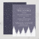 Search for snow wedding invitations Festive