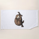 Search for sloth beach towels Cute