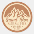 Search for vintage wyoming stickers Grand teton